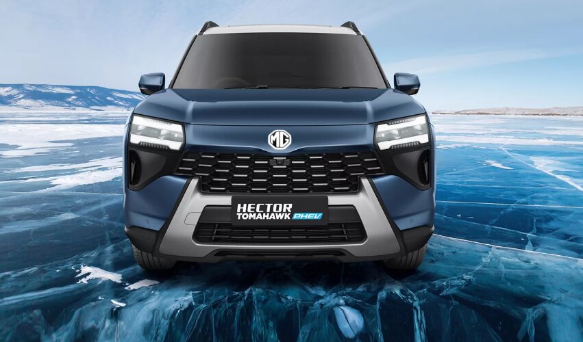 MG Hector Tomahawk PHEV Front View