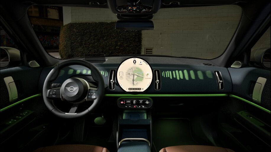 Mini Countryman Electric Dashboard