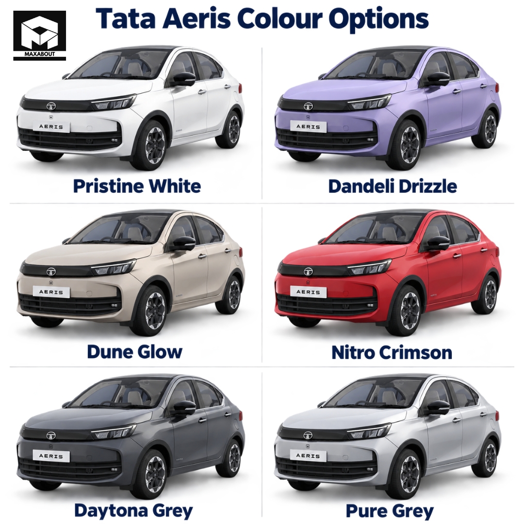 Tata Aeris Colour Options