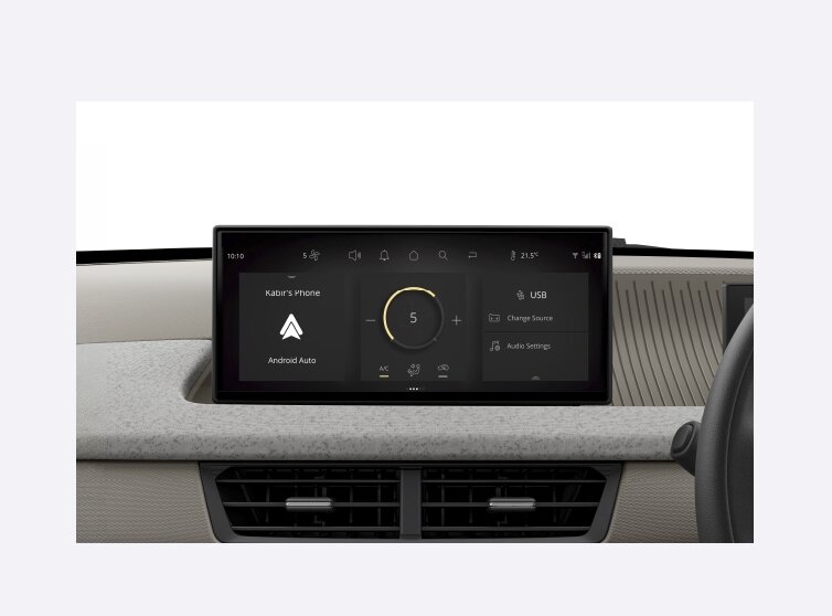 Tata Aeris CNG Ultra View 26.03 cm HD Touchscreen Infotainment