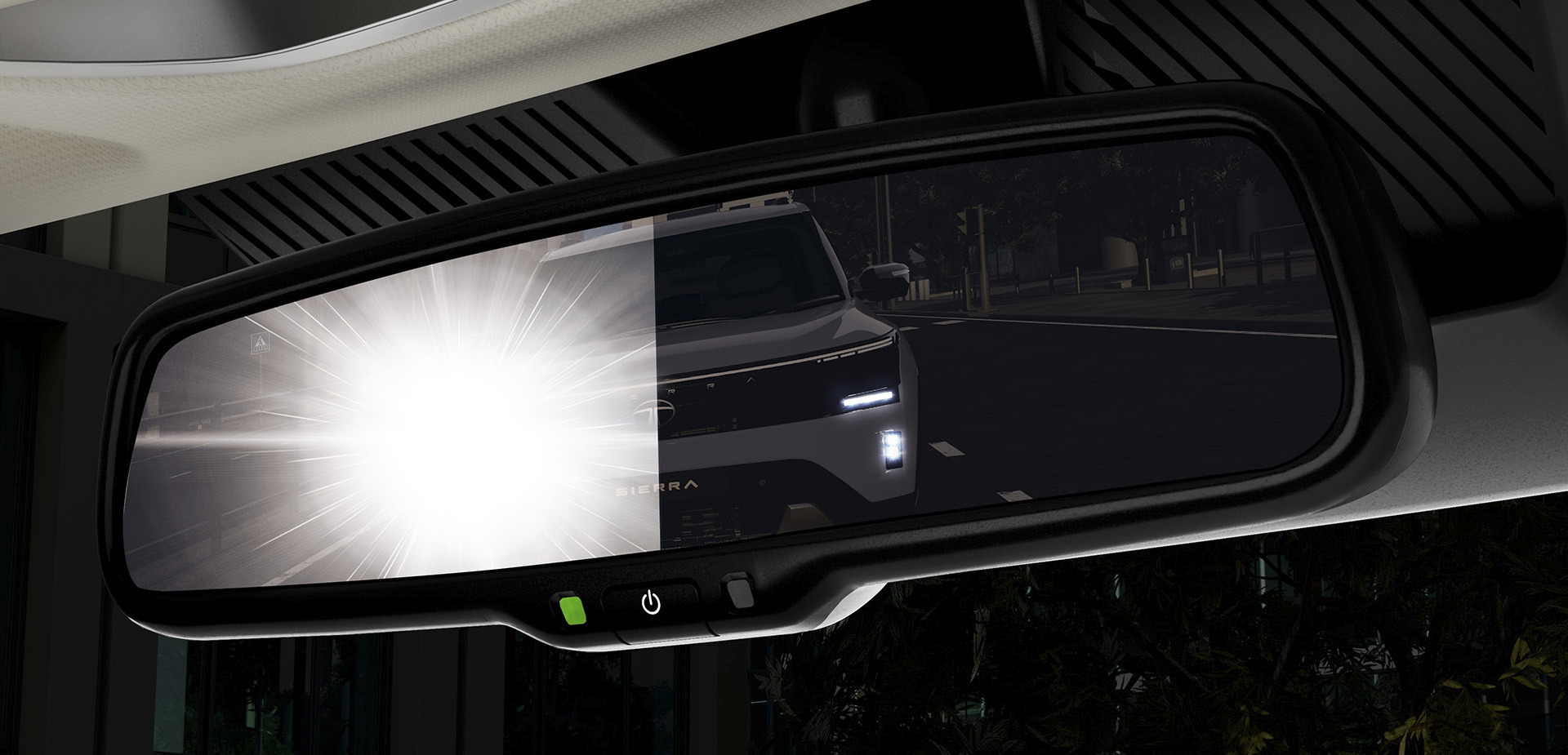 Tata Sierra Auto Dimming IRVM