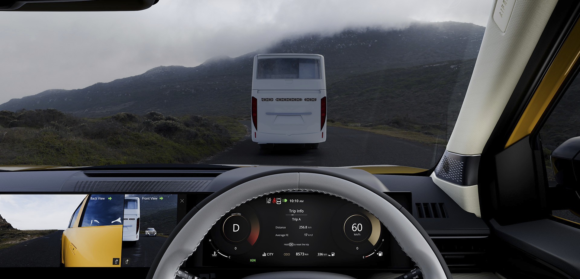 Tata Sierra 360° HD SVS with 4Sight Blind Spot