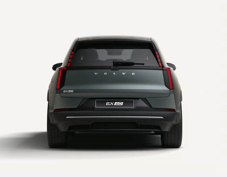 Volvo EX60 Rear View