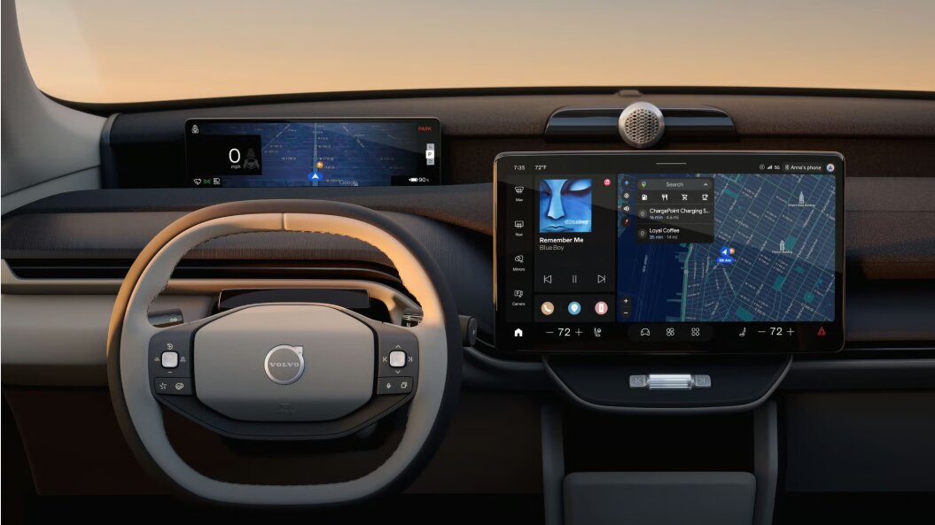Volvo EX60 Infotainment System