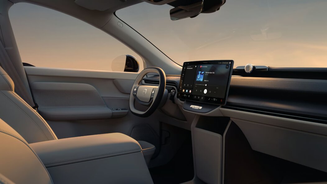 Volvo EX60 Dashboard