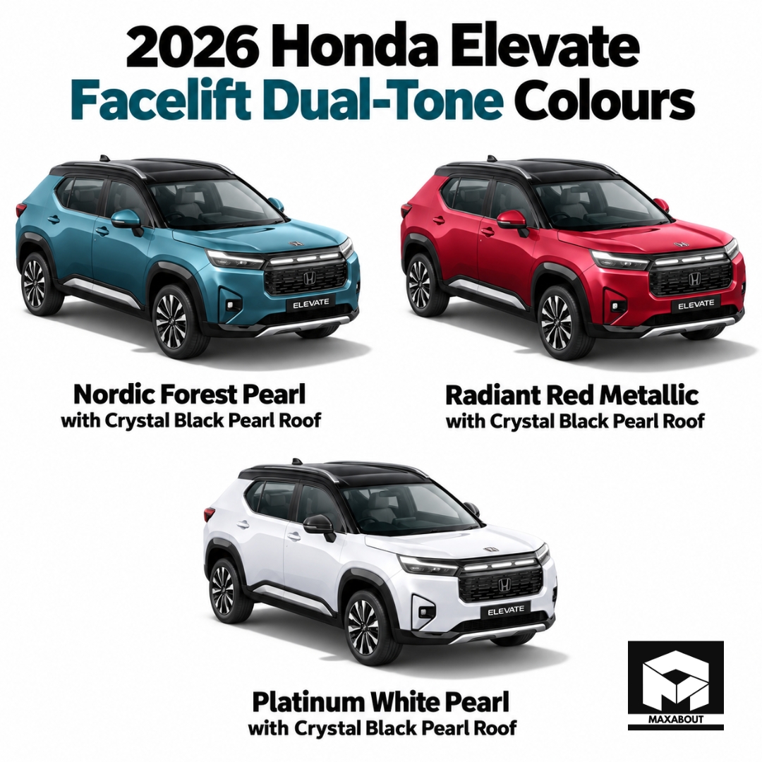 2026 Honda Elevate Dual Tone Colours