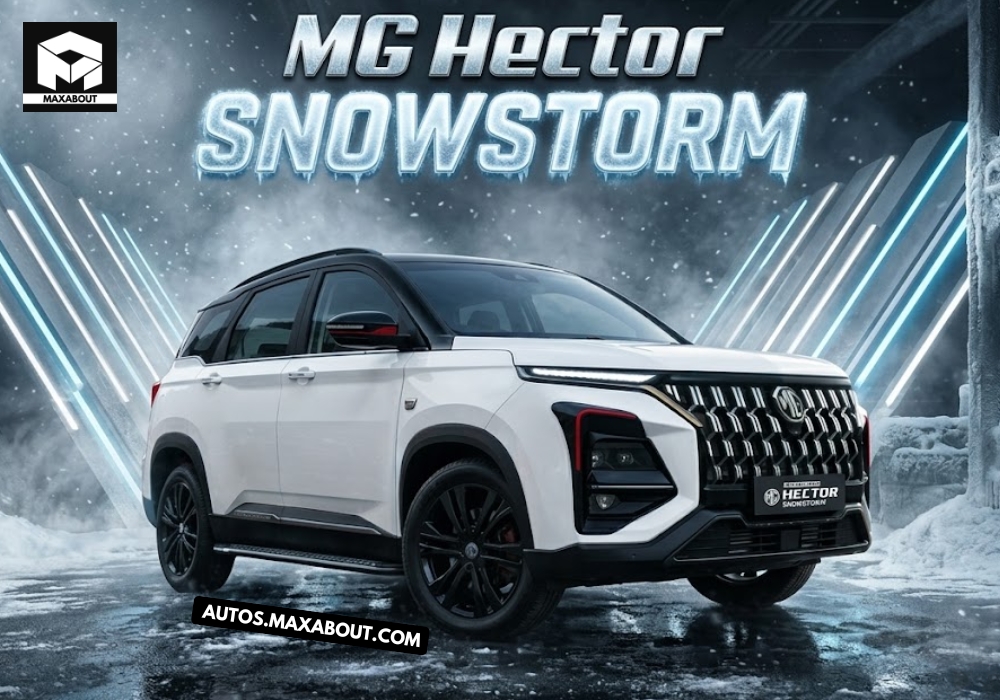 MG Hector SNOWSTORM