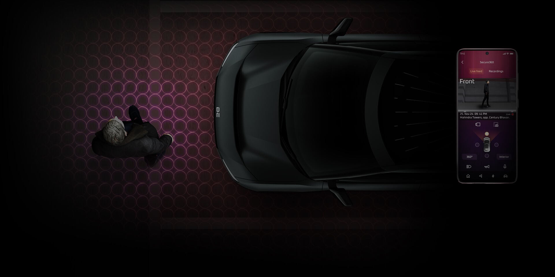 Mahindra BE 6 SPORTEQ Secure 360 Pro
