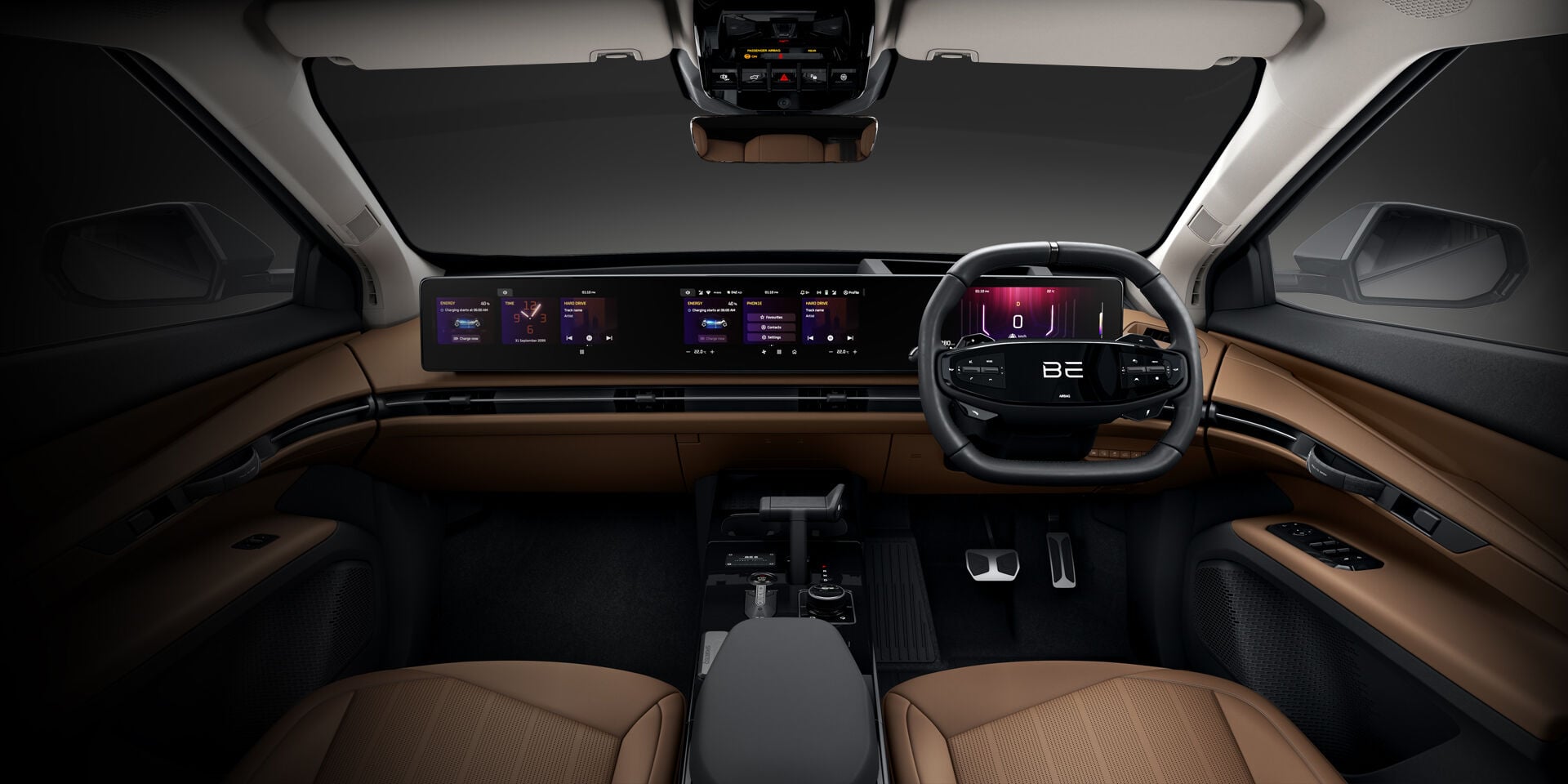 Mahindra BE 6 SPORTEQ Dashboard