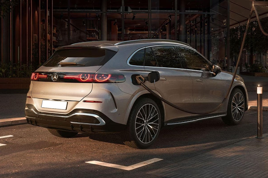 Mercedes-Benz GLC Electric Rear 3-Quarter View