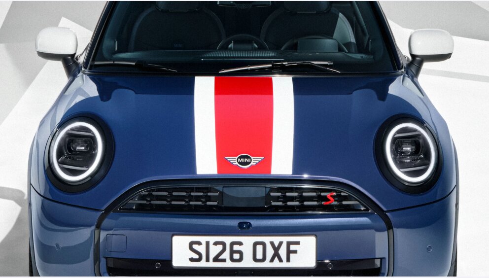 MINI Cooper Oxford Edition Front Closeup Shot