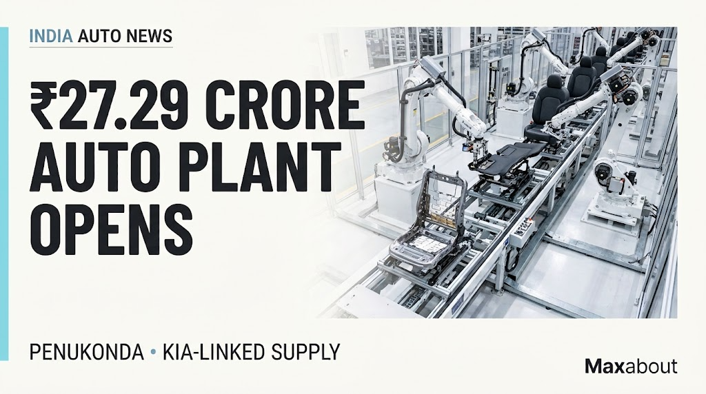 NDR opens ₹27.29 crore Kia-linked plant in Andhra Pradesh