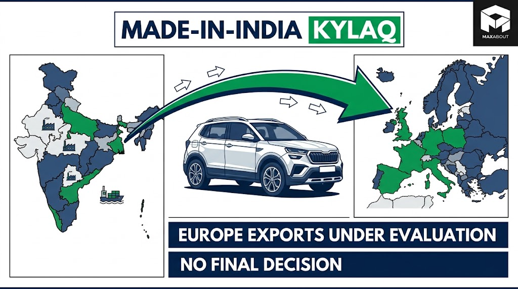 Skoda Evaluates Made-in-India Kylaq Exports to Europe