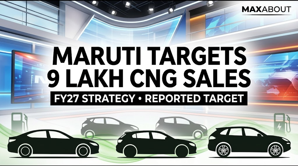 Maruti Suzuki Targets 9 Lakh CNG Vehicle Sales in FY27