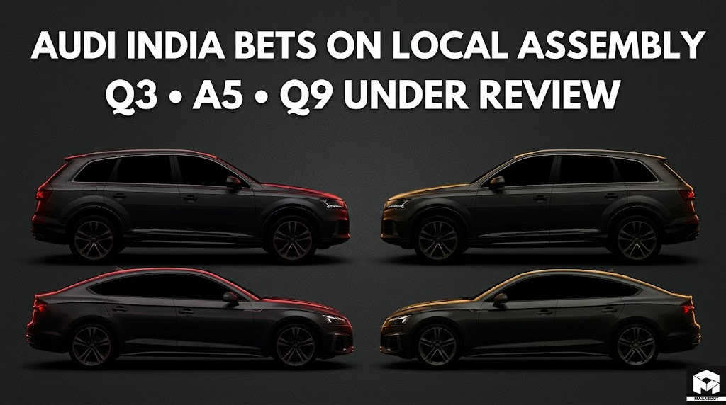 Audi India Bets on Local Assembly as Q3, A5 and Q9 Plans Take Shape