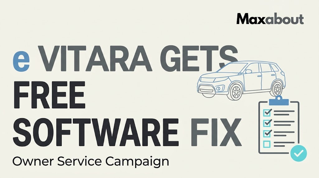 Maruti e Vitara Gets Free IDS Software Fix: What Owners Should Do