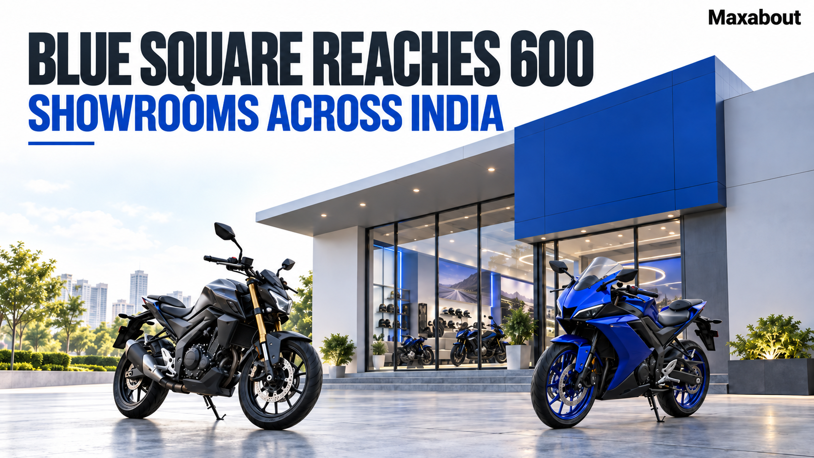 Yamaha Blue Square Network Reaches 600 Showrooms Across India