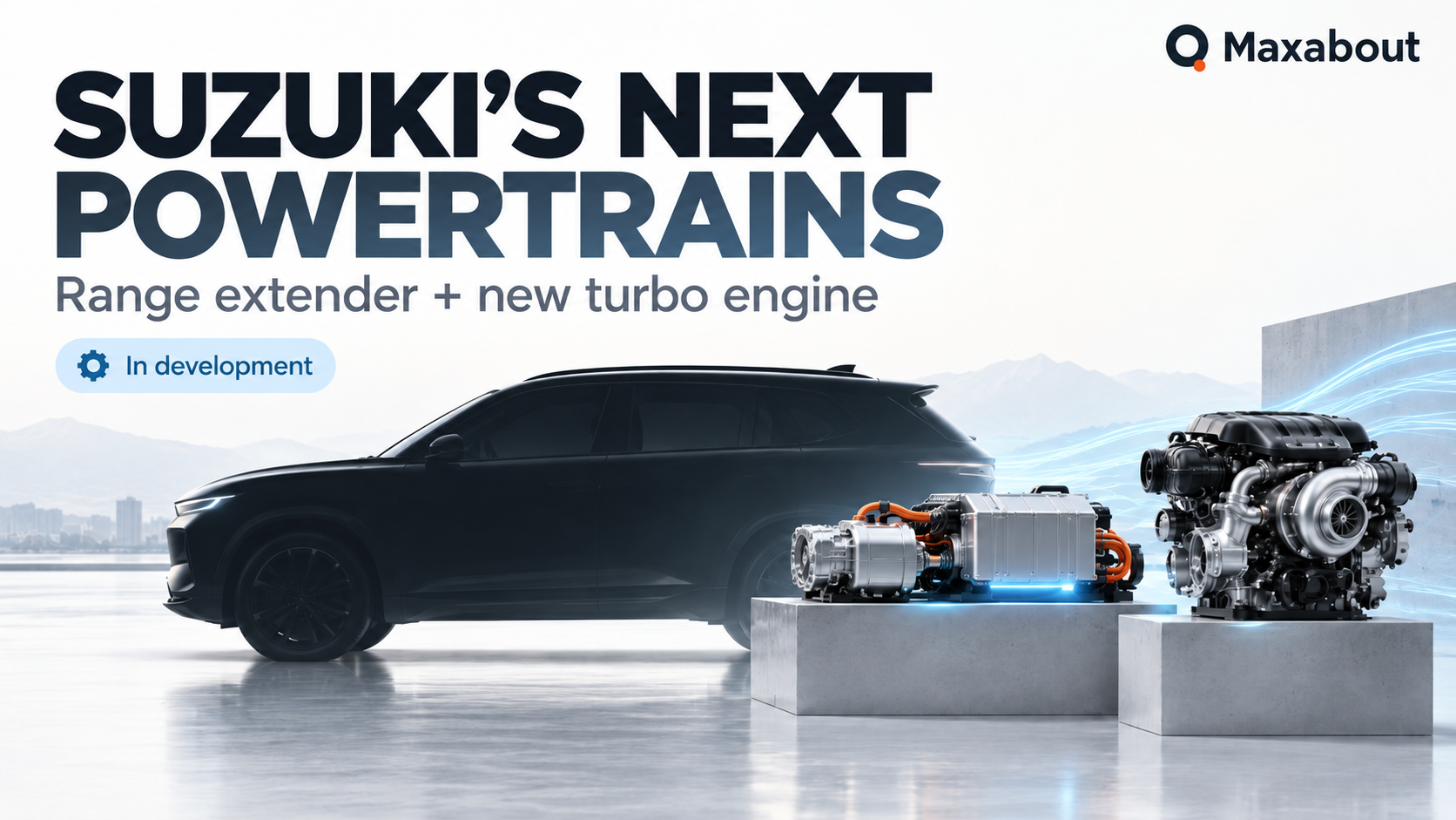 Suzuki REEV Light Range Extender and New Turbo Engine: What India Knows