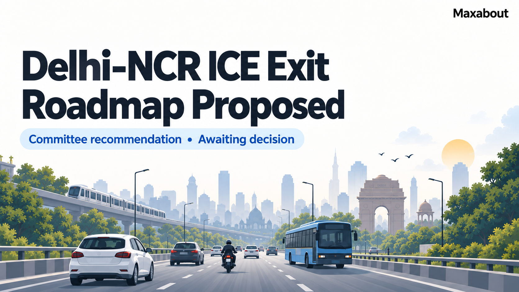 Delhi-NCR ICE Vehicle Exit Proposal: What the 2030, 2031, 2035 and 2040 Dates Mean