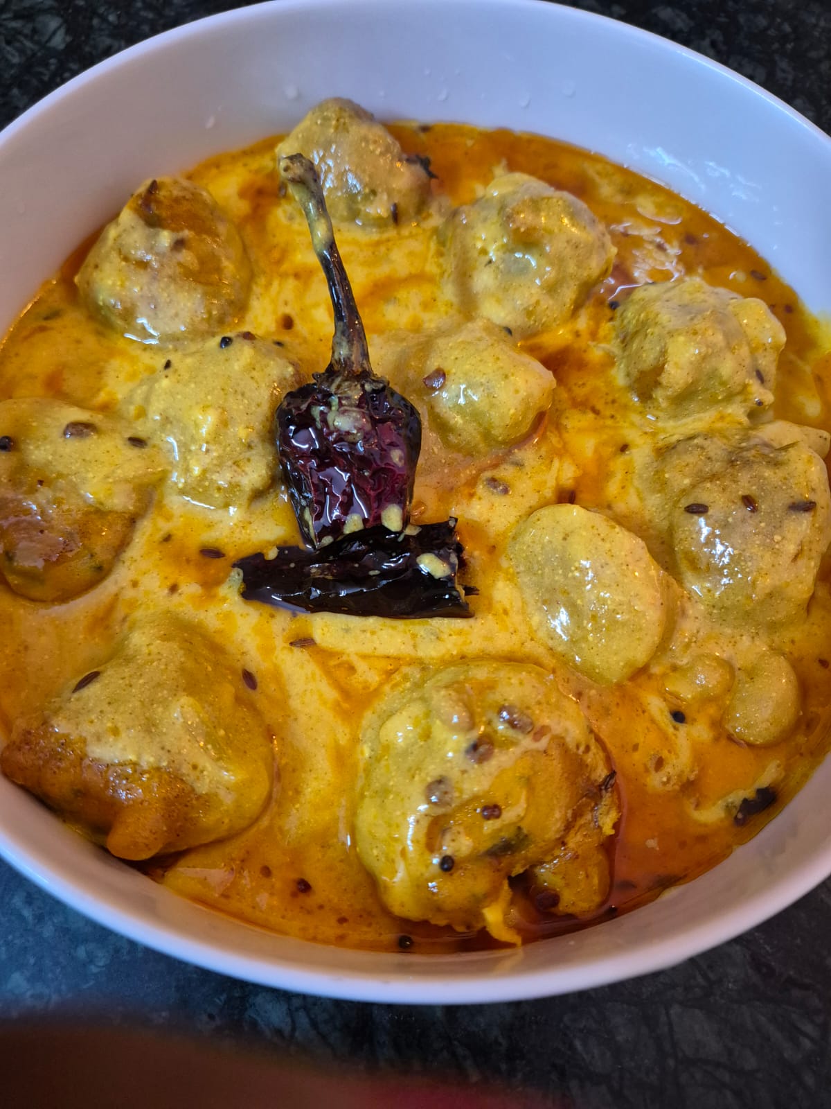 Kadi Pakora Rice Combo