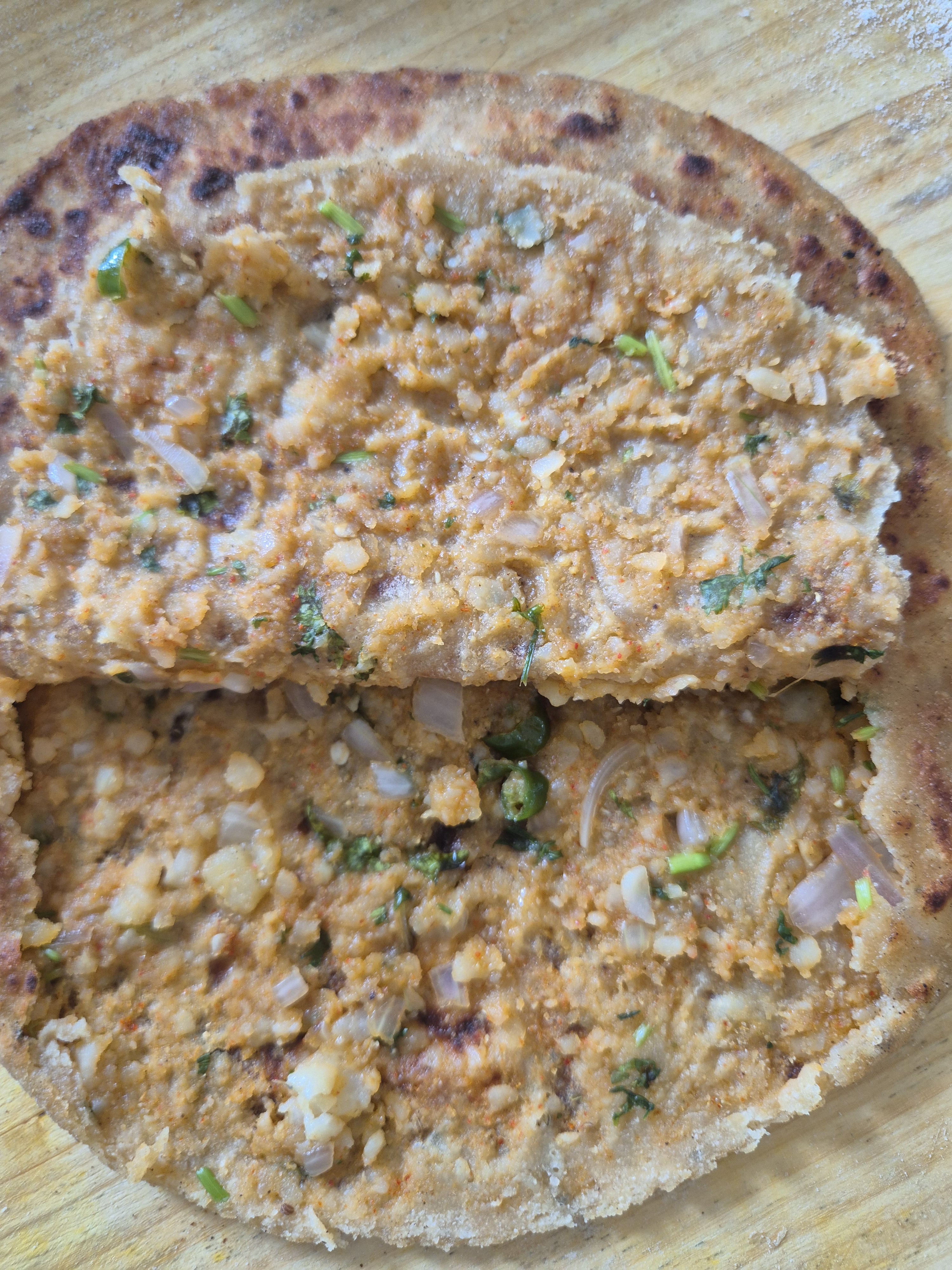 Stuffed Alu paratha