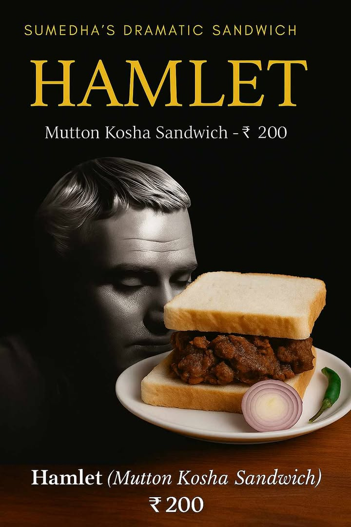 Hamlet (Mutton Kosha Sandwich)
