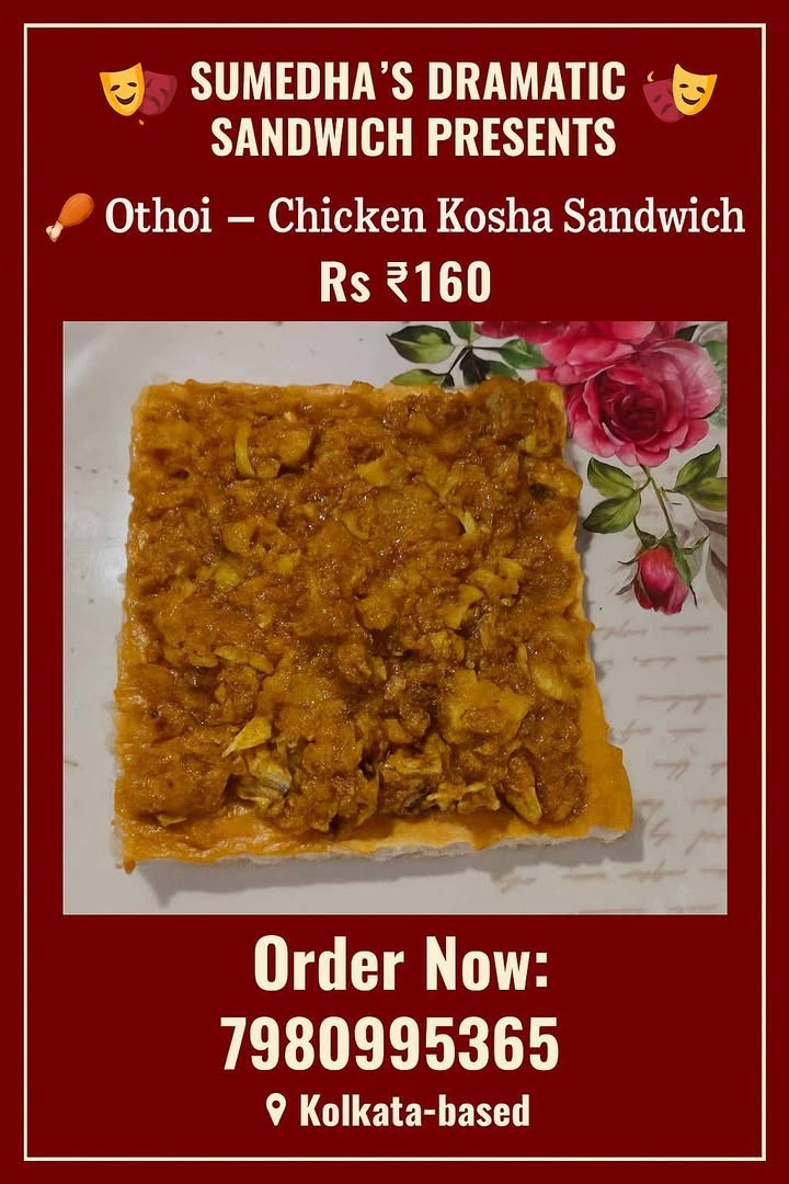 Othoi (Chicken Kosha Sandwich)