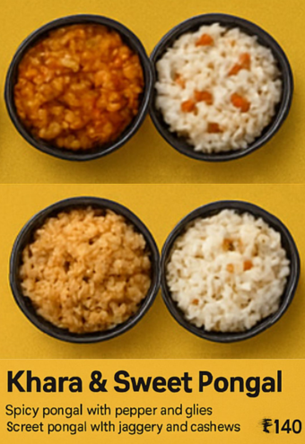 Khara & Sweet Pongal