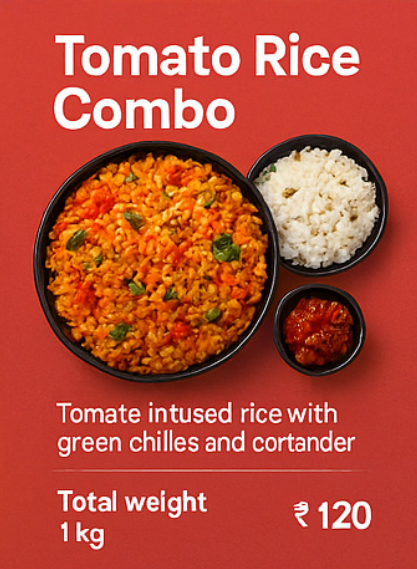 Tomato Rice Combo