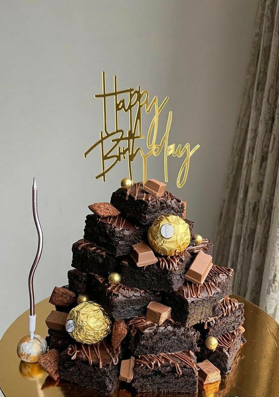 Customised Brownie Tower