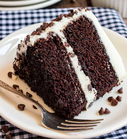 Vanilla & Chocolate Cake