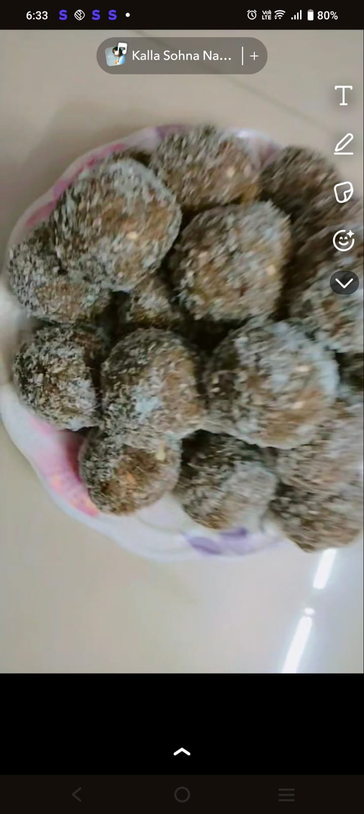Dry Fruits and Ragi Laddo
