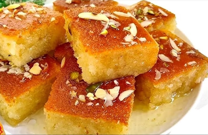 Basbousa Cake