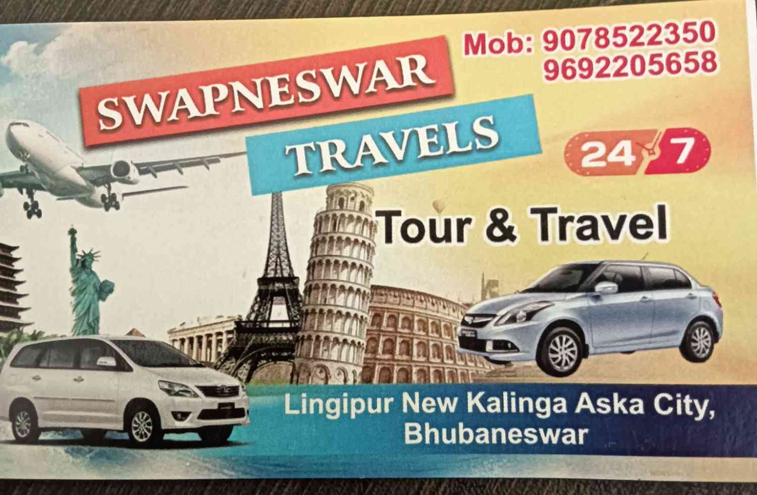 SWAPNESWAR TRAVELS